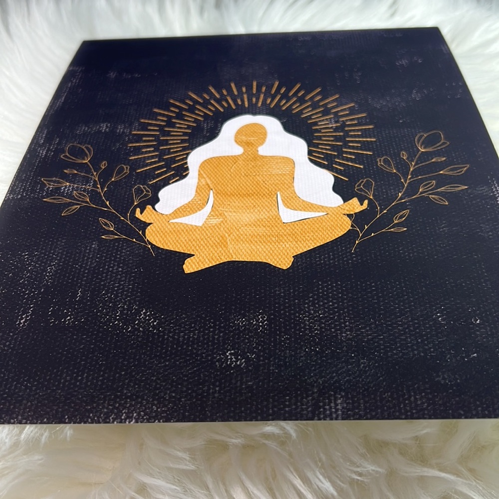 Wall Art Bohemian Woman Silhouette Celestial Print Poster Unframed - Picture 12 of 16